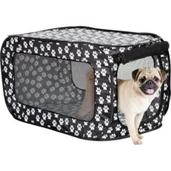 Etna Pop-Open Single Door Collapsible Soft-Sided Dog Crate -Dog Supplies Shop 191448 PT3. AC SS1800 V1604006812