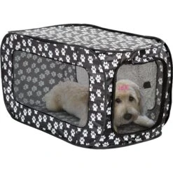 Etna Pop-Open Single Door Collapsible Soft-Sided Dog Crate -Dog Supplies Shop 191448 PT4. AC SS1800 V1604009916