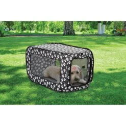 Etna Pop-Open Single Door Collapsible Soft-Sided Dog Crate -Dog Supplies Shop 191448 PT6. AC SS1800 V1604008932