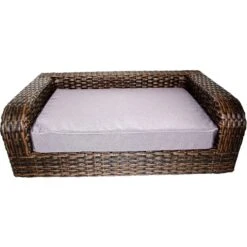 Iconic Pet Rattan Sofa Cat & Dog Bed With Removable Cover, Caramel & Mocha 10 Iconic Pet Rattan Sofa Cat & Dog Bed With Removable Cover, Caramel & Mocha -Dog Supplies Shop 192466 pt3. AC SS1800 V1581434920