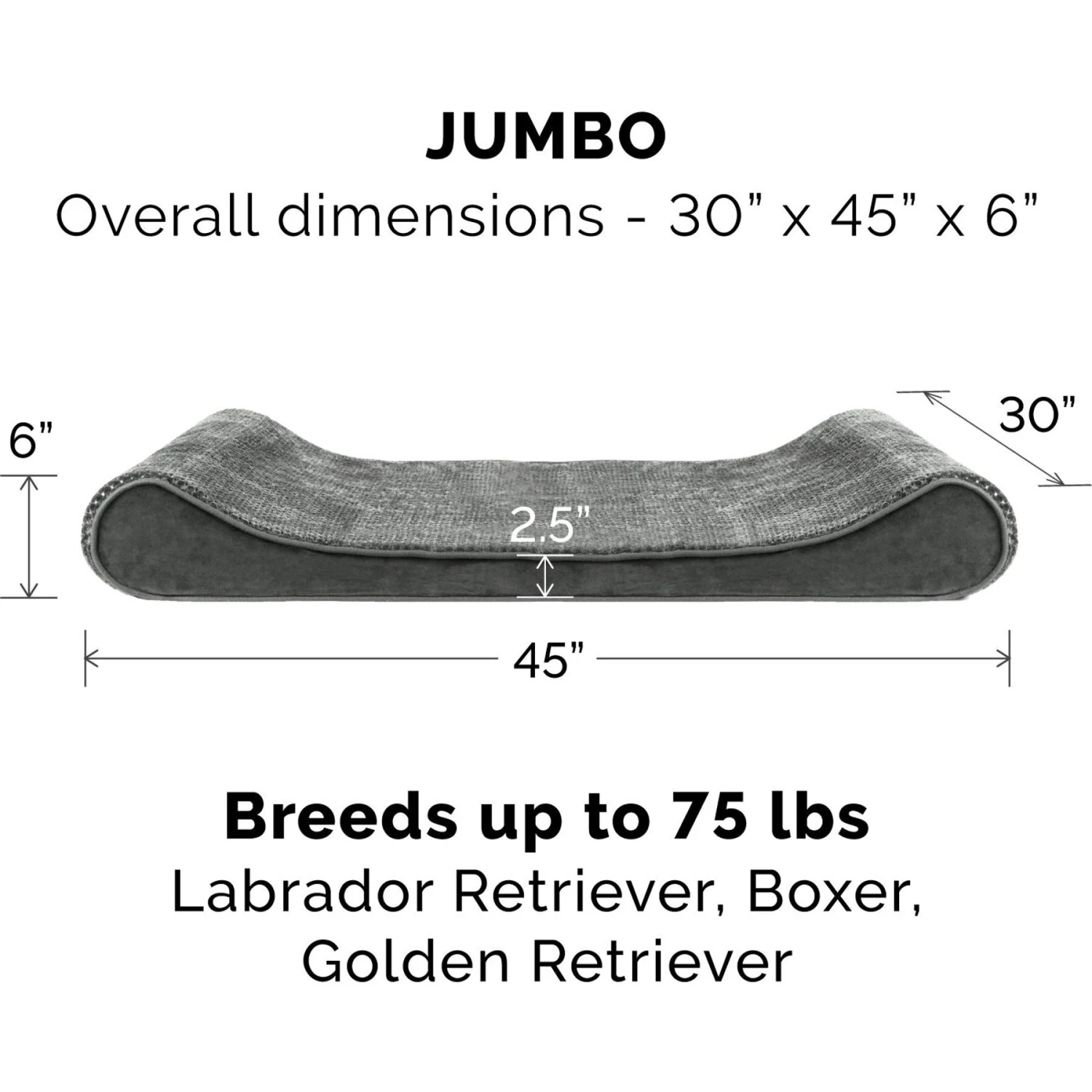 FurHaven Minky Plush Luxe Lounger Cooling Gel Dog Bed With Removable Cover 7 FurHaven Minky Plush Luxe Lounger Cooling Gel Dog Bed With Removable Cover - Image 5