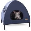 K&H Pet Products Original Indoor/Outdoor Covered Elevated Dog Bed, Navy Blue -Dog Supplies Shop 199139 MAIN. AC SS1800 V1627942572