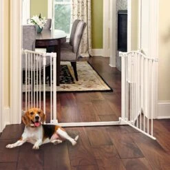 North States Deluxe Hardware Mount Dog Gate, White 9 North States Deluxe Hardware Mount Dog Gate, White -Dog Supplies Shop 200617 PT2. AC SS1800 V1633368722