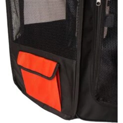 Armarkat Model PP002R Portable Soft-sided Dog & Cat Playpen, Black & Red -Dog Supplies Shop 200779 PT8. AC SS1800 V1627688178