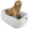 Majestic Pet Palette Heathered Bagel Bolster Dog Bed -Dog Supplies Shop 201328 MAIN. AC SS1800 V1585763809