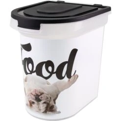 Paw Prints Bulldog Pet Food Storage Container, 26-lb 13 Paw Prints Bulldog Pet Food Storage Container, 26-lb -Dog Supplies Shop 206532 PT4. AC SS1800 V1571924351