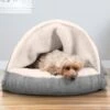 FurHaven Faux Sheepskin Snuggery Memory Top Cat & Dog Bed With Removable Cover -Dog Supplies Shop 206661 MAIN. AC SS1800 V1617149841