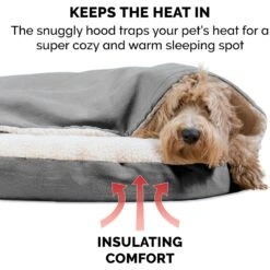 FurHaven Faux Sheepskin Snuggery Memory Top Cat & Dog Bed With Removable Cover 17 FurHaven Faux Sheepskin Snuggery Memory Top Cat & Dog Bed With Removable Cover -Dog Supplies Shop 206661 PT6. AC SS1800 V1617154931