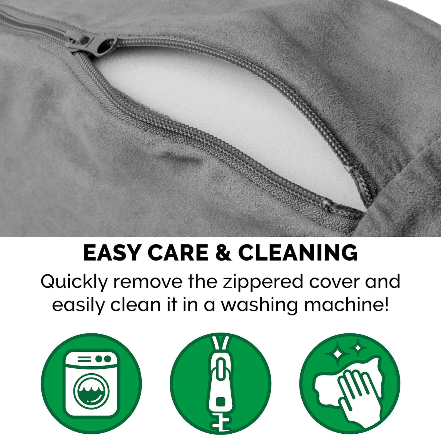 FurHaven Faux Sheepskin Snuggery Memory Top Cat & Dog Bed With Removable Cover 10 FurHaven Faux Sheepskin Snuggery Memory Top Cat & Dog Bed With Removable Cover - Image 8