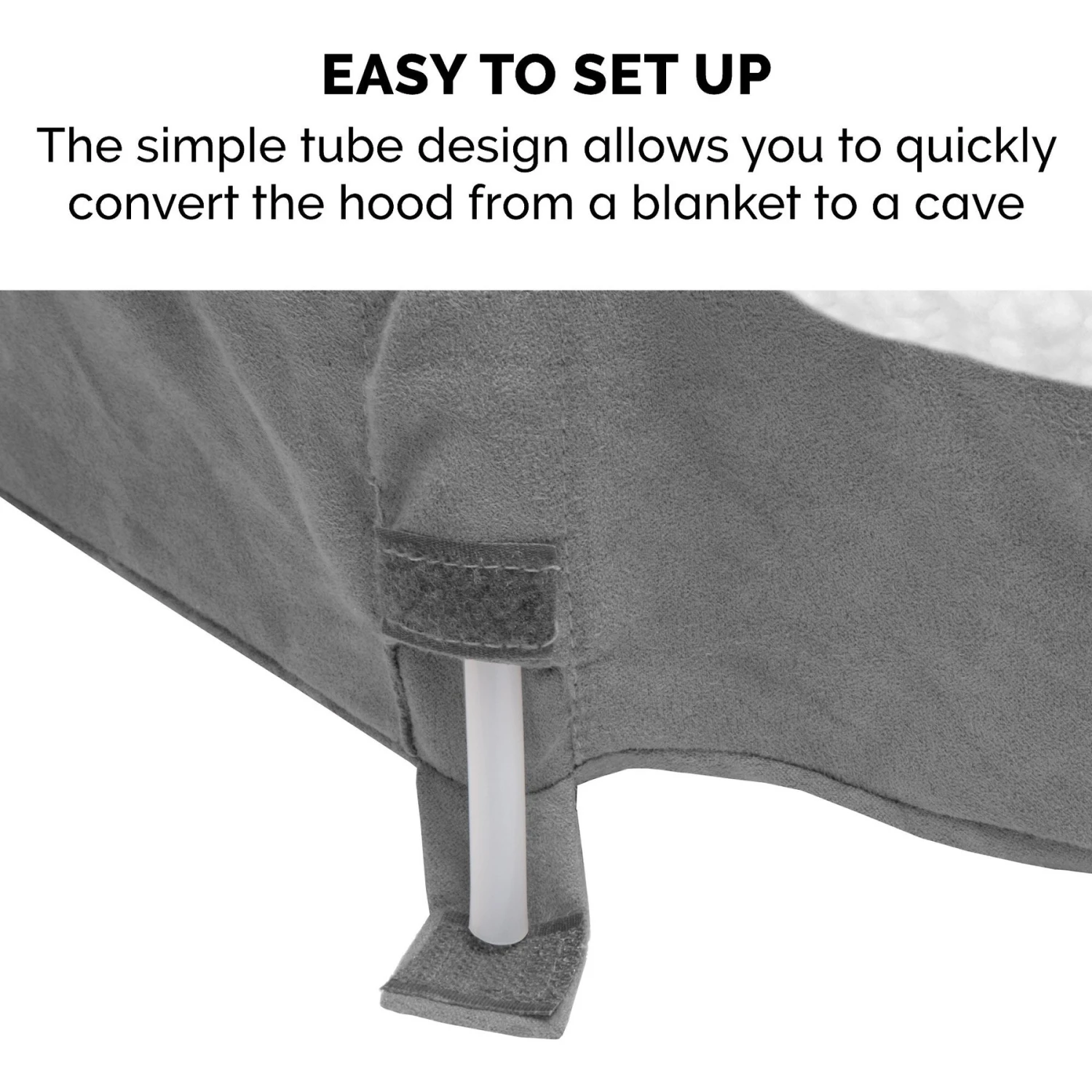 FurHaven Faux Sheepskin Snuggery Memory Top Cat & Dog Bed With Removable Cover 11 FurHaven Faux Sheepskin Snuggery Memory Top Cat & Dog Bed With Removable Cover - Image 9