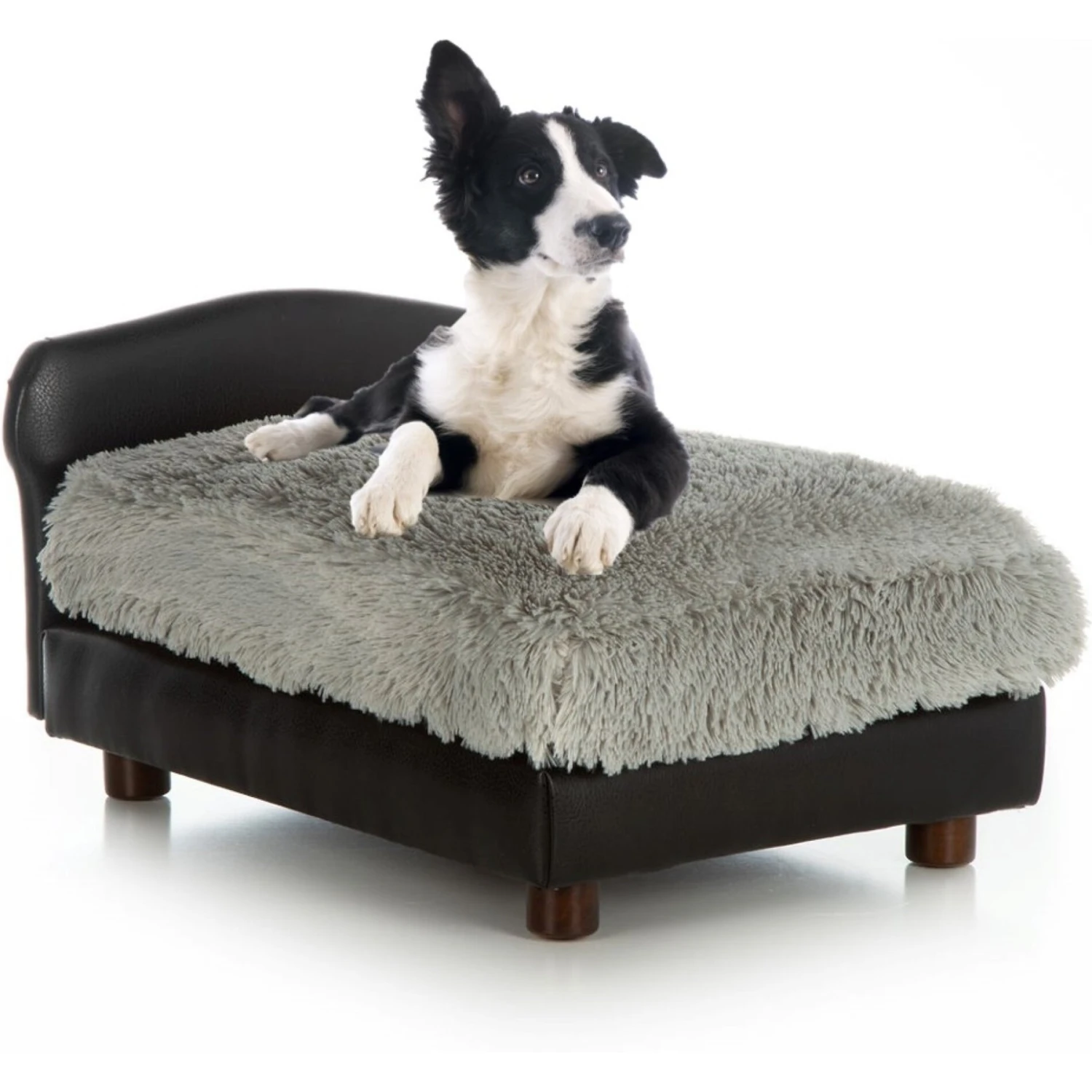 Club Nine Pets Modern Sofa Cat & Dog Bed, Black 3 Club Nine Pets Modern Sofa Cat & Dog Bed, Black