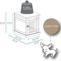 Casual Home Chappy Single Door Furniture Style Dog Crate & Wood Slats -Dog Supplies Shop 209967 PT2. AC SS1800 V1618345923
