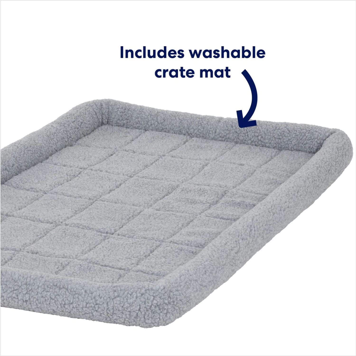 Frisco Fold & Carry Double Door Collapsible Wire Dog Crate & Mat Kit 6 Frisco Fold & Carry Double Door Collapsible Wire Dog Crate & Mat Kit - Image 4