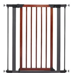 MidWest Decorative Wood & Graphite Steel Dog & Cat Gate