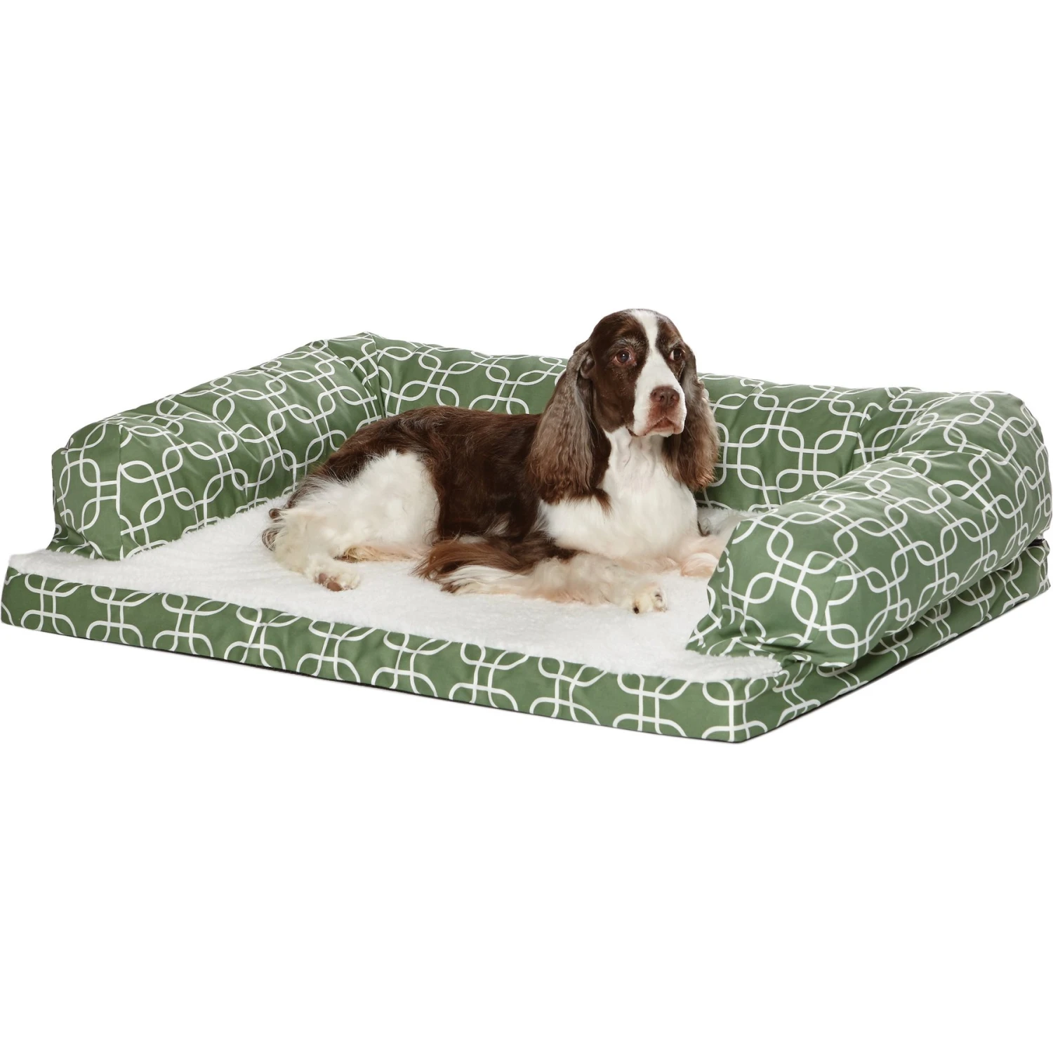MidWest Orthopedic Bolster Dog Bed With Removable Cover 3 MidWest Orthopedic Bolster Dog Bed With Removable Cover