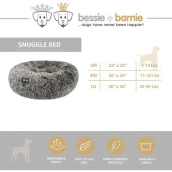 Bessie + Barnie Ultra Plush Deluxe Comfort Snuggle Bolster Cat & Dog Bed -Dog Supplies Shop 213343 PT5. AC SS1800 V1579202385