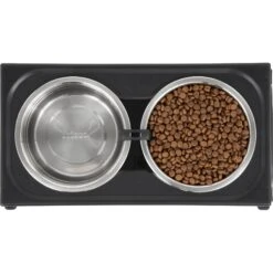 Frisco Stainless Steel Bowls With Adjustable Elevated Holder -Dog Supplies Shop 216015 PT4. AC SS1800 V1591020390
