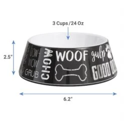 Frisco Doggie Melamine Bowl 10 Frisco Doggie Melamine Bowl -Dog Supplies Shop 216062 PT1. AC SS1800 V1600374066