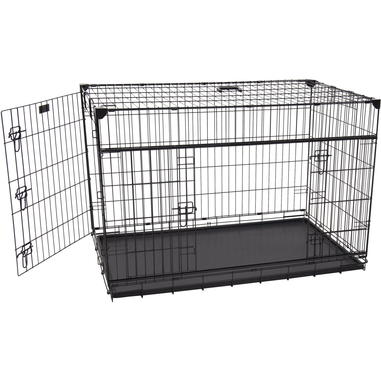 Lucky Dog Sliding Double Door Wire Dog Crate 7 Lucky Dog Sliding Double Door Wire Dog Crate - Image 6