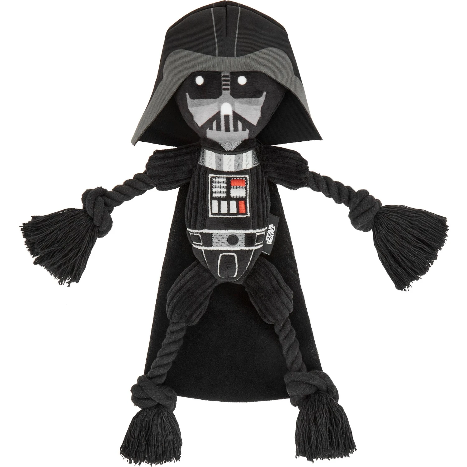 STAR WARS DARTH VADER Plush With Rope Squeaky Dog Toy 3 STAR WARS DARTH VADER Plush With Rope Squeaky Dog Toy