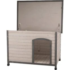 TRIXIE Natura Flat Roof Club Dog House -Dog Supplies Shop 221604 pt2. AC SS1800 V1581971878