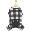 Wagatude Black Buffalo Plaid Dog Pajama 1 Wagatude Black Buffalo Plaid Dog Pajama -Dog Supplies Shop 228071 MAIN. AC SS1800 V1637675582