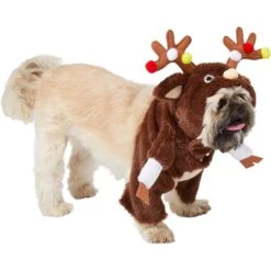 Frisco Front Walking Reindeer Dog & Cat Costume, 1 Count 14 Frisco Front Walking Reindeer Dog & Cat Costume, 1 Count -Dog Supplies Shop 228790 PT3. AC SS1800 V1631299657