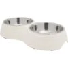 Frisco Stainless Steel Double Dog Bowls With Melamine Stand 2 Frisco Stainless Steel Double Dog Bowls With Melamine Stand -Dog Supplies Shop 232092 MAIN. AC SS1800 V1605057108