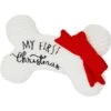 Frisco Holiday My First Christmas Bone Plush Squeaky Dog Toy 1 Frisco Holiday My First Christmas Bone Plush Squeaky Dog Toy -Dog Supplies Shop 233166 MAIN. AC SS1800 V1694813841