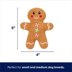 Frisco Holiday Milk & Gingerbread Cookies Hide & Seek Puzzle Plush Squeaky Dog Toy -Dog Supplies Shop 233262 PT2. AC SS1800 V1694809545