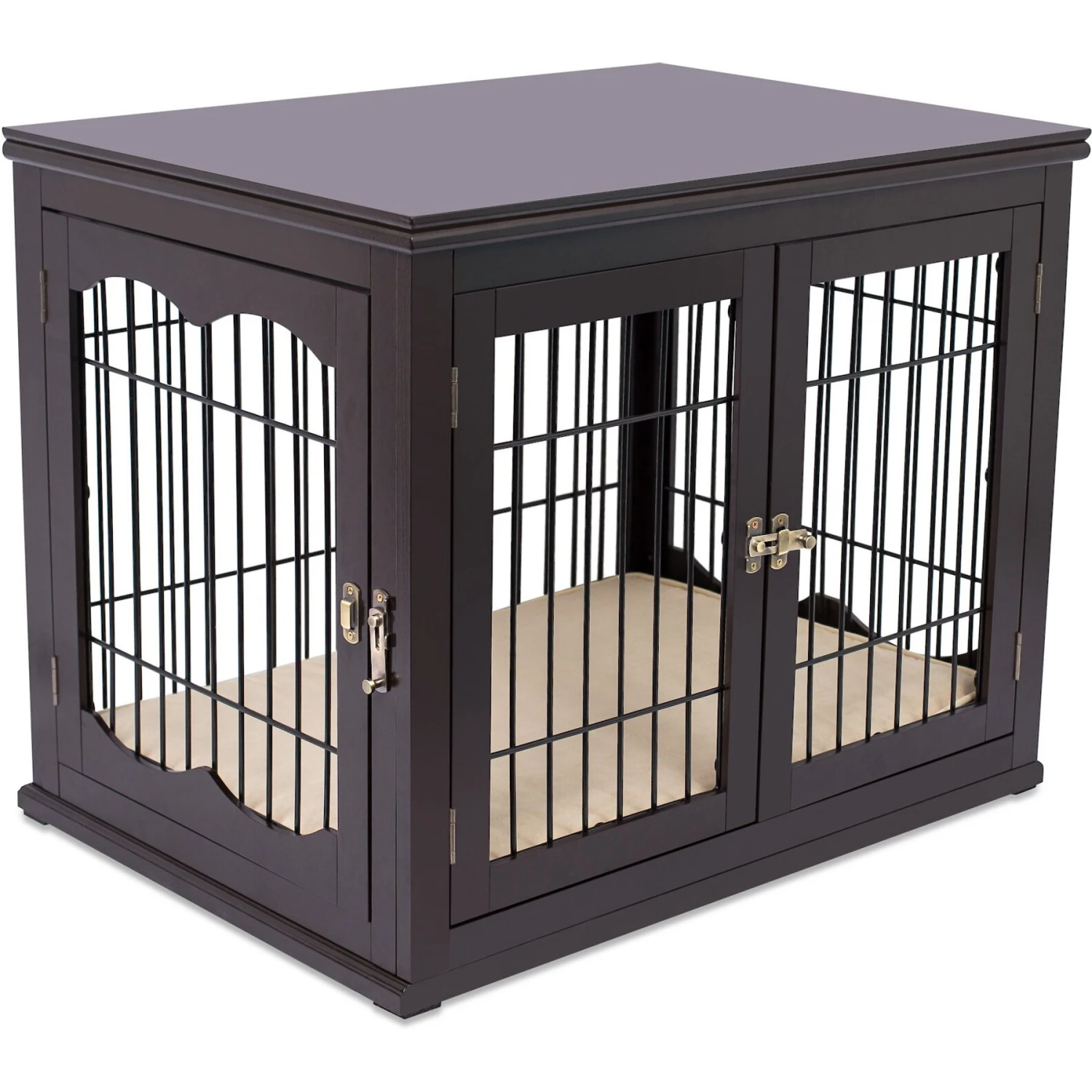 Internet's Best Double Door Furniture Style Dog Crate & End Table 5 Internet's Best Double Door Furniture Style Dog Crate & End Table - Image 3