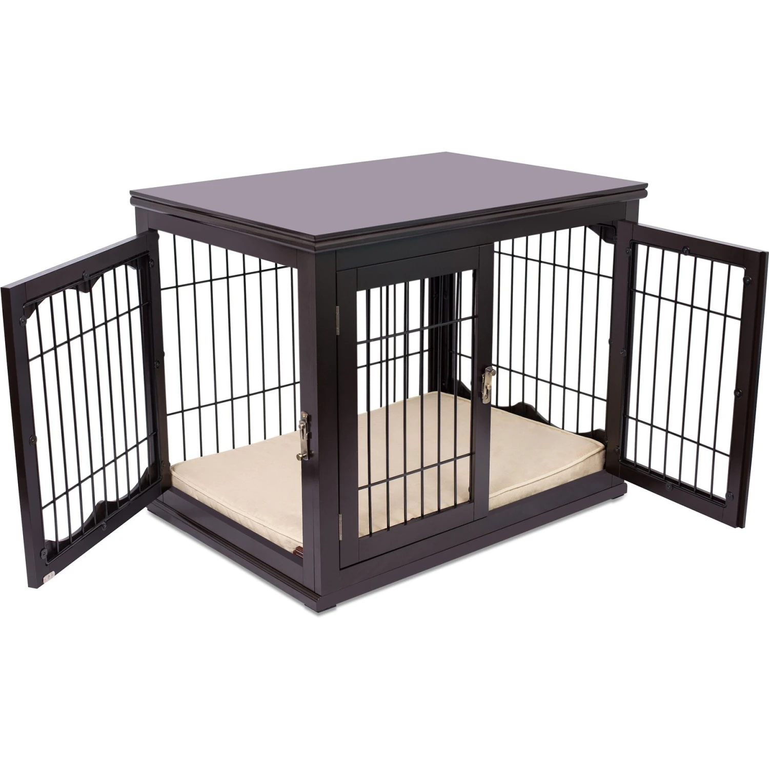 Internet's Best Double Door Furniture Style Dog Crate & End Table 7 Internet's Best Double Door Furniture Style Dog Crate & End Table - Image 5
