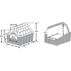 Dog Palace DP Hunter Insulated Dog House 11 Dog Palace DP Hunter Insulated Dog House -Dog Supplies Shop 233549 PT3. AC SS1800 V1591391474