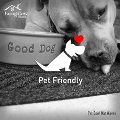 Bungalow Flooring Waterhog Drool Hog Dog Bone Personalized Dog Placemat -Dog Supplies Shop 234966 PT2. AC SS1800 V1591037849