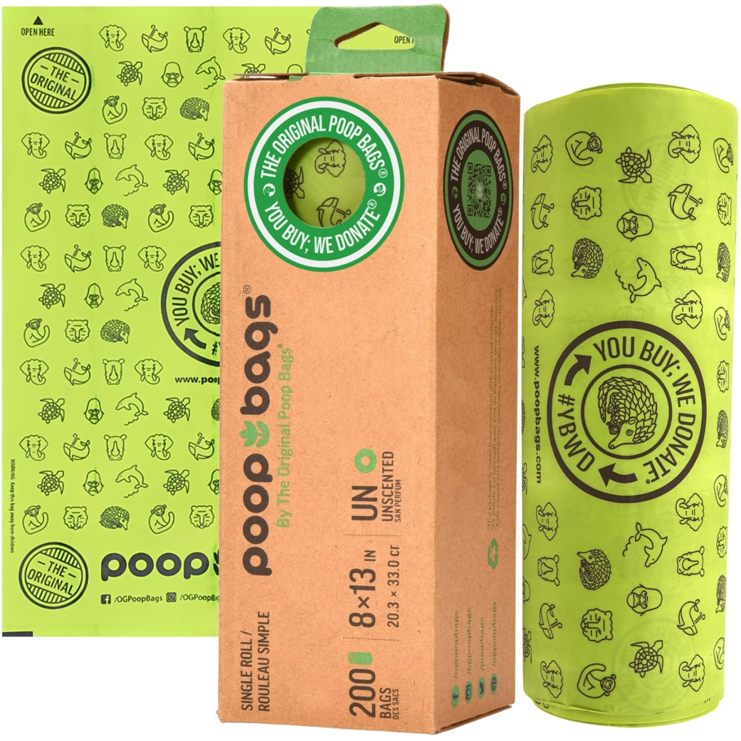 The Original Poop Bags Compostable Dog Poop Bags, 200 Count 3 The Original Poop Bags Compostable Dog Poop Bags, 200 Count