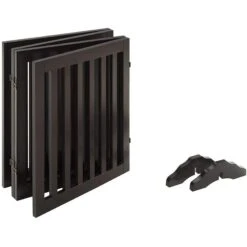 Unipaws 4 Panel Free Standing Dog Gate -Dog Supplies Shop 241588 PT3. AC SS1800 V1600391775