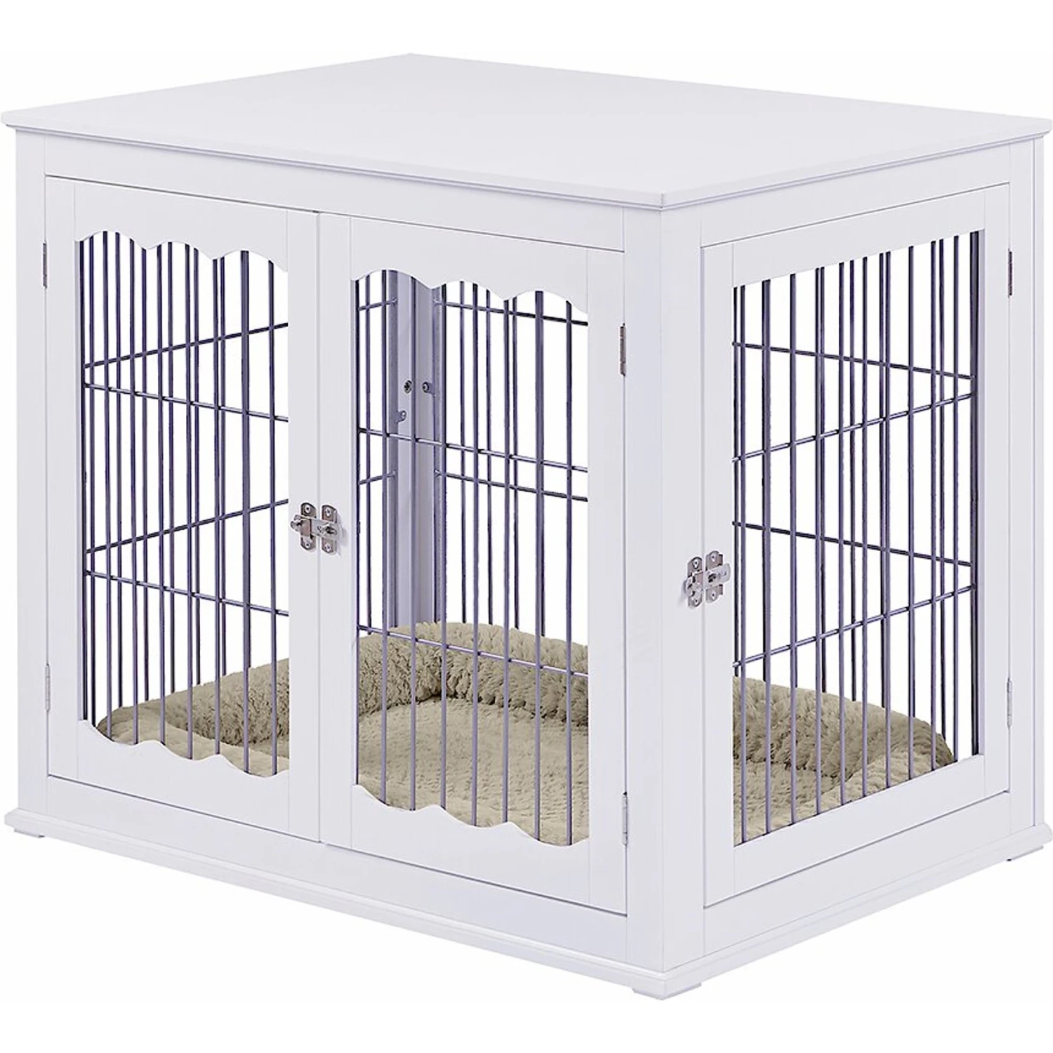 Unipaws End Table Wooden Dog Crate 5 Unipaws End Table Wooden Dog Crate - Image 3