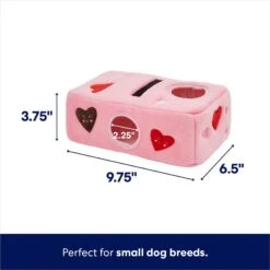 Frisco Valentine Box Of Cards Hide & Seek Puzzle Plush Squeaky Dog Toy -Dog Supplies Shop 241741 PT1. AC SS1800 V1701365130