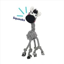 Frisco Zebra Rope Squeaky Dog Toy 9 Frisco Zebra Rope Squeaky Dog Toy -Dog Supplies Shop 242163 PT2. AC SS1800 V1691785246