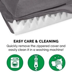 FurHaven Plush Deluxe Chaise Orthopedic Cat & Dog Bed With Removable Cover -Dog Supplies Shop 242784 PT8. AC SS1800 V1703799944