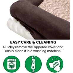 FurHaven Faux Fur & Suede Orthopedic Sofa Dog & Cat Bed -Dog Supplies Shop 244385 PT7. AC SS1800 V1611070488