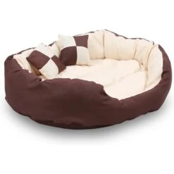 HappyCare Textiles Durable Oval Bolster Cat & Dog Bed 10 HappyCare Textiles Durable Oval Bolster Cat & Dog Bed -Dog Supplies Shop 245767 PT2. AC SS1800 V1596058256