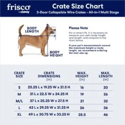 Frisco Heavy Duty All-in-1 Multi-Stage 3 Door Collapsible Wire Dog Crate 12 Frisco Heavy Duty All-in-1 Multi-Stage 3 Door Collapsible Wire Dog Crate -Dog Supplies Shop 247915 PT2. AC SS1800 V1611265566