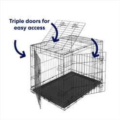 Frisco Heavy Duty All-in-1 Multi-Stage 3 Door Collapsible Wire Dog Crate 15 Frisco Heavy Duty All-in-1 Multi-Stage 3 Door Collapsible Wire Dog Crate -Dog Supplies Shop 247915 PT5. AC SS1800 V1611872190