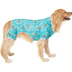Frisco Teal Floral Dog & Cat Jersey PJs 11 Frisco Teal Floral Dog & Cat Jersey PJs -Dog Supplies Shop 249132 PT2. AC SS1800 V1637674341