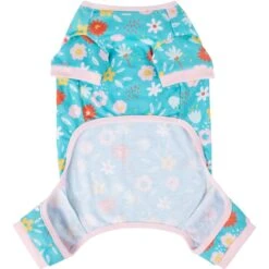 Frisco Teal Floral Dog & Cat Jersey PJs 13 Frisco Teal Floral Dog & Cat Jersey PJs -Dog Supplies Shop 249132 PT4. AC SS1800 V1637657245