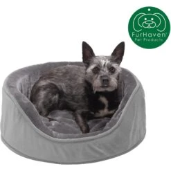 FurHaven Plush & Velvet Orthopedic Bolster Cat & Dog Bed With Removable Cover 13 FurHaven Plush & Velvet Orthopedic Bolster Cat & Dog Bed With Removable Cover -Dog Supplies Shop 250974 PT3. AC SS1800 V1599005792