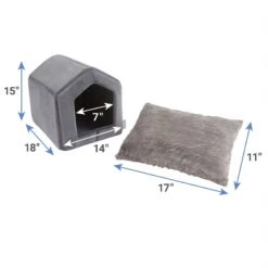 Frisco House Cave Cat & Dog Covered Bed 9 Frisco House Cave Cat & Dog Covered Bed -Dog Supplies Shop 251241 PT1. AC SS1800 V1627580540