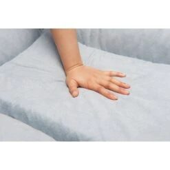 BarksBar Comfy Classic Orthopedic Bolster Dog & Cat Bed With Removable Cover, Blue/Gray, Medium -Dog Supplies Shop 251703 PT4. AC SS1800 V1601616964