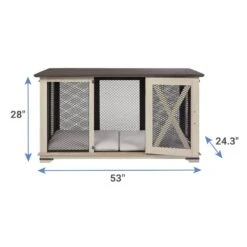 Frisco "Denver" Dog Crate Credenza & Mat Kit -Dog Supplies Shop 255326 PT1. AC SS1800 V1682698696